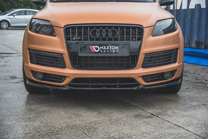 Maxton frontsplitter til Audi Q7 S-Line Mk.1 – blank sort – billede 3 af 6