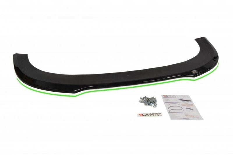 Maxton Front Splitter Audi RS6 C6 - Gloss Black