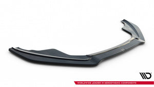 Maxton Front Splitter Audi S5 / A5 S-Line 8T - Gloss Black