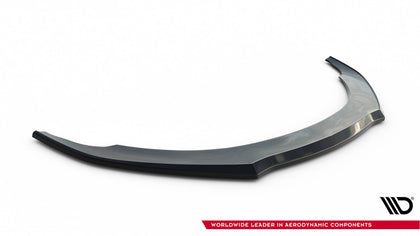 Maxton Front Splitter Audi S7 / A7 S-Line C7 Fl - Gloss Black