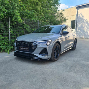 Maxton Front Splitter Audi e-Tron S-Line