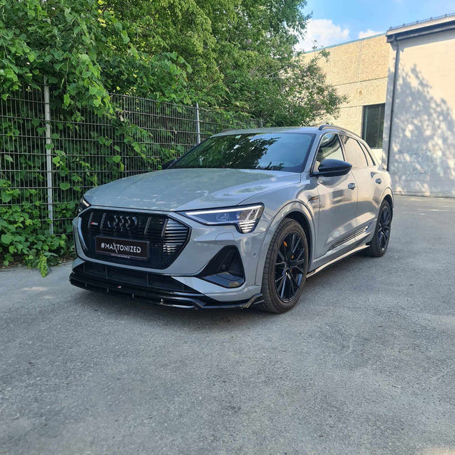 Maxton Front Splitter Audi e-Tron S-Line