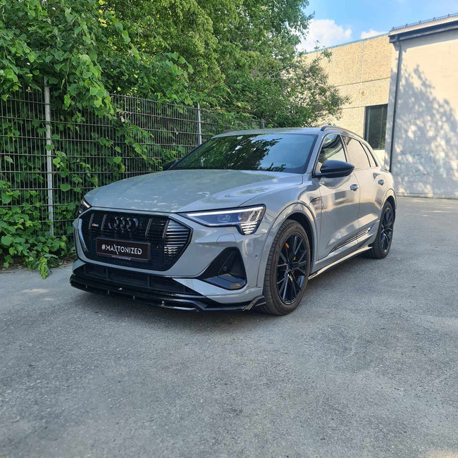 Maxton Front Splitter Audi e-Tron S-Line