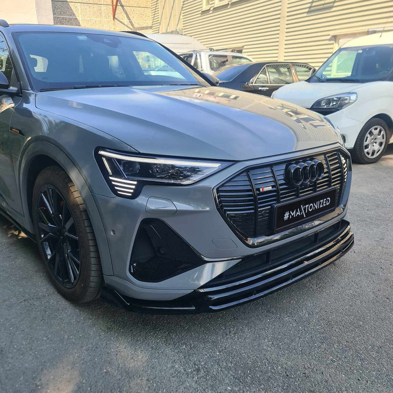 Maxton Front Splitter Audi e-Tron S-Line