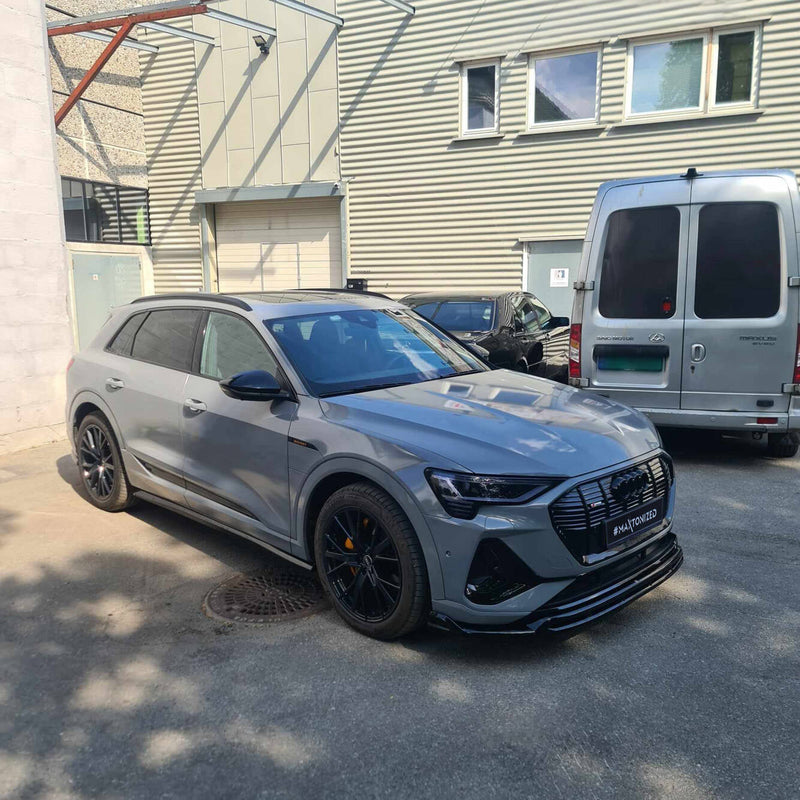 Maxton Front Splitter Audi e-Tron S-Line