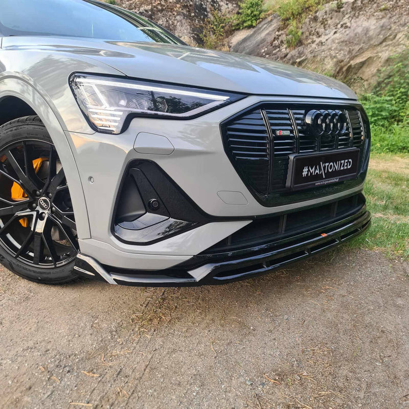 Maxton Front Splitter Audi e-Tron S-Line
