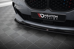Maxton frontsplitter til BMW 1 M-Pack/ M135i / 128ti F40 – blank sort – billede 3 af 5