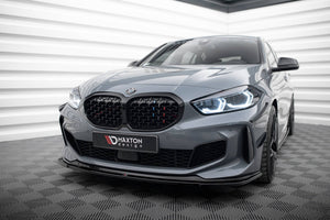 Maxton frontsplitter til BMW 1 M-Pack/ M135i / 128ti F40 – blank sort – billede 1 af 5