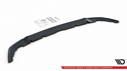 Maxton frontsplitter til BMW 1 M-Pack/ M135i / 128ti F40 – blank sort – billede 5 af 5