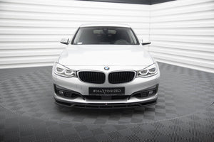 Maxton frontsplitter til BMW 3 GT F34 – blank sort – billede 2 af 5