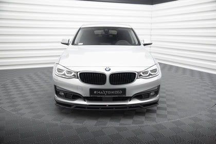 Maxton frontsplitter til BMW 3 GT F34 – blank sort – billede 2 af 5