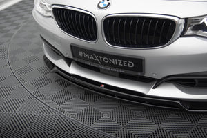 Maxton frontsplitter til BMW 3 GT F34 – blank sort – billede 3 af 5