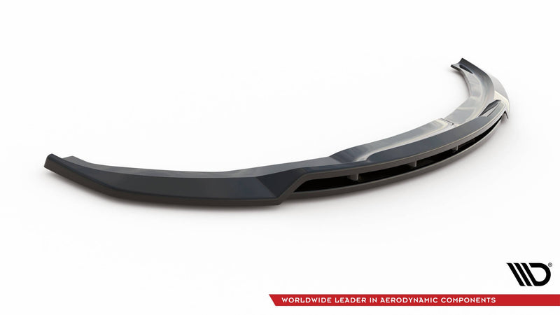 Maxton frontsplitter til BMW 3 GT F34 – blank sort – billede 4 af 5