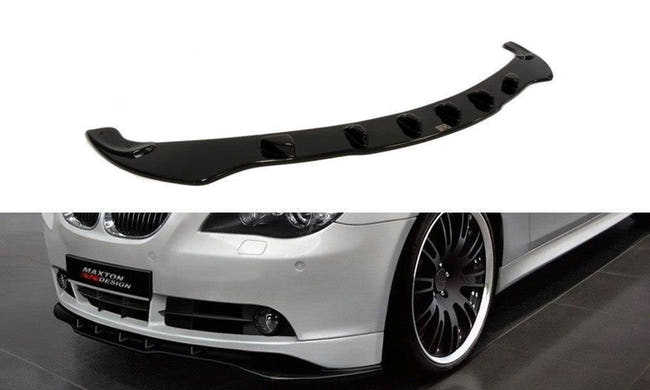 Maxton frontsplitter til BMW 5 E60 / E61 – blank sort – billede 1 af 2