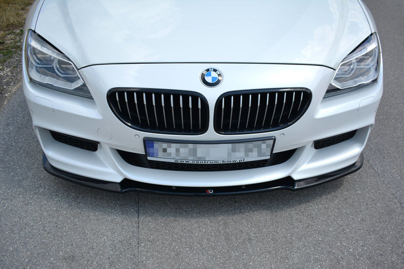 Maxton frontsplitter til BMW 6 Gran Coupé Mpack – blank sort – billede 4 af 9