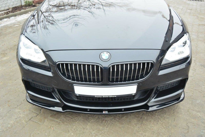 Maxton frontsplitter til BMW 6 Gran Coupé Mpack – blank sort – billede 3 af 9