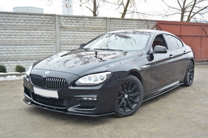 Maxton frontsplitter til BMW 6 Gran Coupé Mpack – blank sort – billede 1 af 9