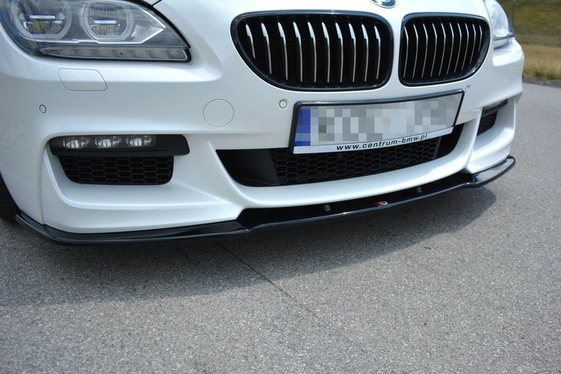 Maxton frontsplitter til BMW 6 Gran Coupé Mpack – blank sort – billede 5 af 9