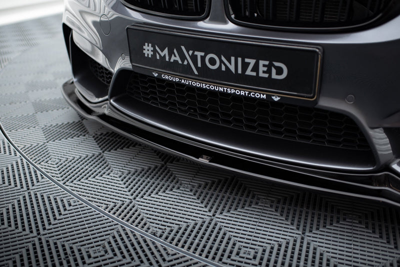 Maxton frontsplitter til BMW M3 F80 – blank sort – billede 2 af 5