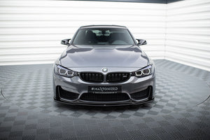 Maxton frontsplitter til BMW M3 F80 – blank sort – billede 3 af 5
