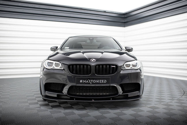 Maxton Front Splitter BMW M5 F10/ F11 - Gloss Black