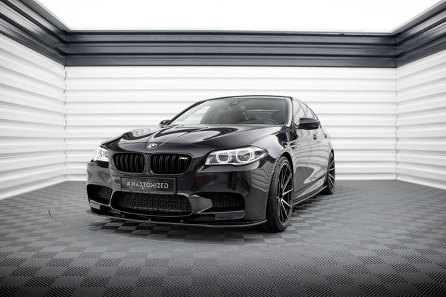 Maxton Front Splitter BMW M5 F10/ F11 - Gloss Black