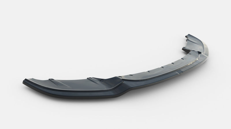 Maxton frontsplitter til BMW X3 M-Pack F25 Facelift – blank sort – billede 4 af 5