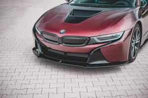 Maxton frontsplitter til BMW i8 – blank sort – billede 1 af 7