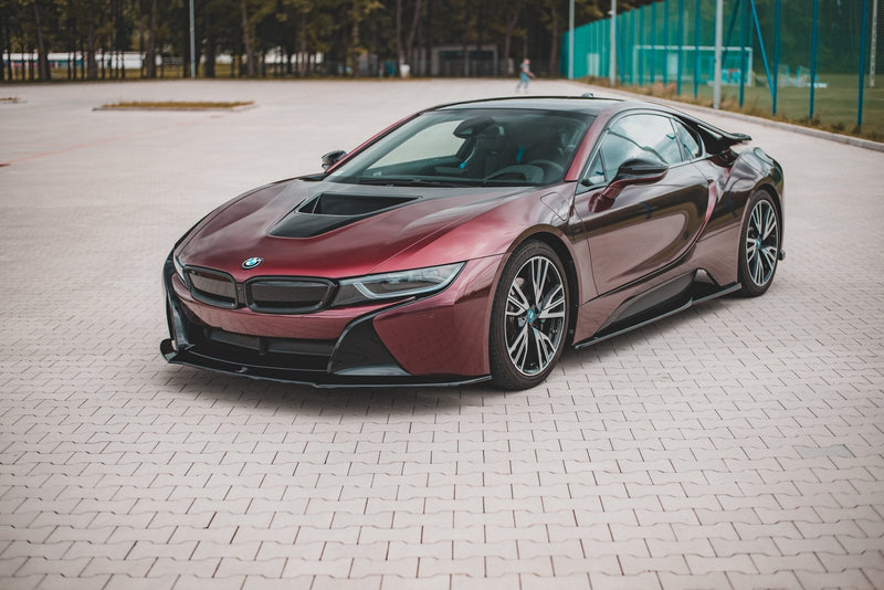Maxton frontsplitter til BMW i8 – blank sort – billede 5 af 7
