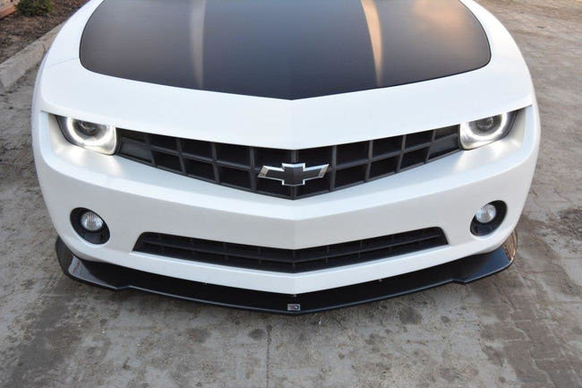 Maxton frontsplitter til Chevrolet Camaro Standard Mk5 – blank sort – billede 2 af 7