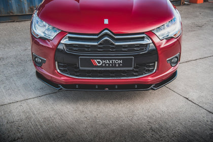 Maxton frontsplitter til Citroen DS4 – blank sort – billede 2 af 6