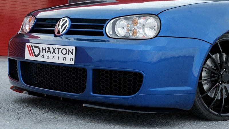 Maxton frontsplitter til Volkswagen Golf Mk4 R32 – blank sort – billede 1 af 6