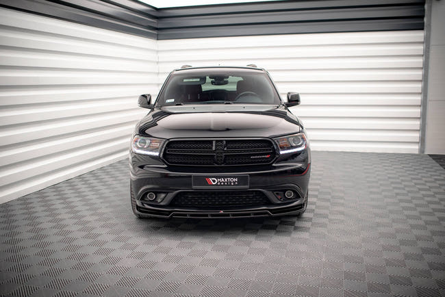 Maxton Front Splitter Dodge Durango Rt Mk3 - Gloss Black