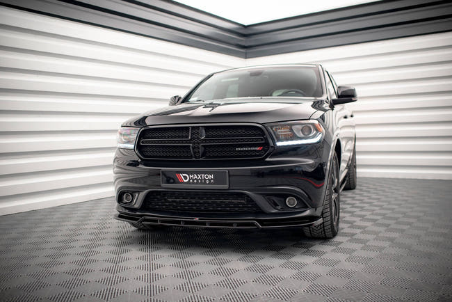 Maxton Front Splitter Dodge Durango Rt Mk3 - Gloss Black