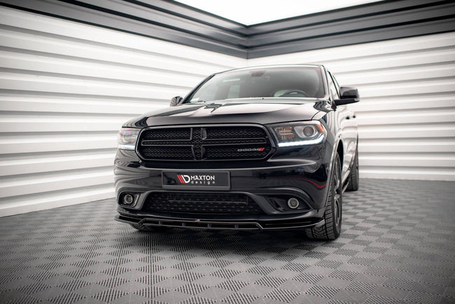 Maxton frontsplitter til Dodge Durango RT Mk3 – blank sort – billede 1 af 6
