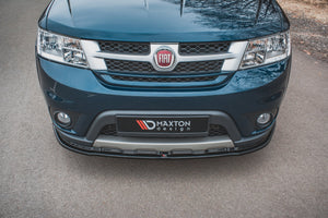 Maxton frontsplitter til Fiat Freemont – blank sort – billede 2 af 6