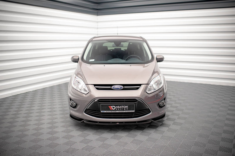 Maxton Front Splitter Ford C-Max Mk2 - Gloss Black