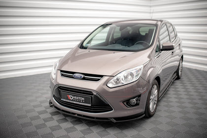 Maxton Front Splitter Ford C-Max Mk2 - Gloss Black
