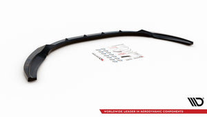 Maxton Front Splitter Ford C-Max Mk2 - Gloss Black