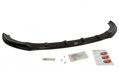 Maxton Front Splitter Ford Focus Ii Facelift - Gloss Black