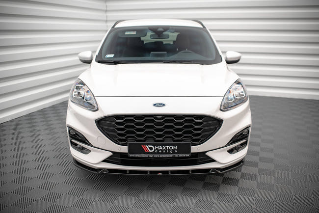 Maxton frontsplitter til Ford Kuga ST-Line Mk3 – blank sort – billede 2 af 5
