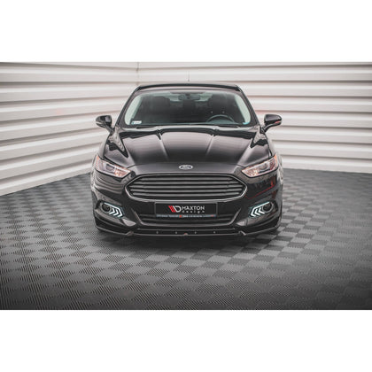Maxton frontsplitter til Ford Mondeo Mk5 – blank sort – billede 2 af 4