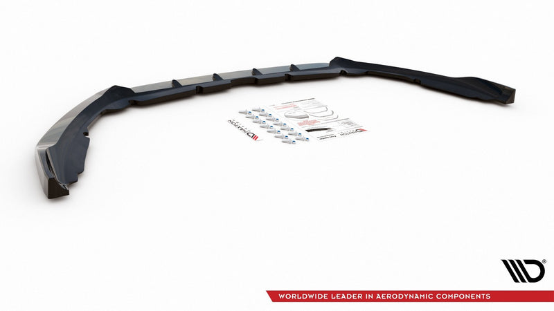 Maxton frontsplitter til Ford Mondeo Mk5 Facelift – blank sort – billede 7 af 7