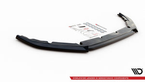 Maxton frontsplitter til Ford Puma Mk1 – blank sort – billede 6 af 7
