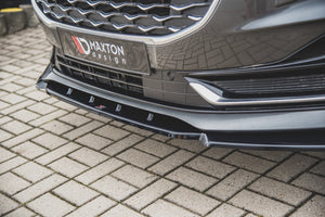 Maxton Front Splitter Ford S-Max Mk2 Facelift - Gloss Black