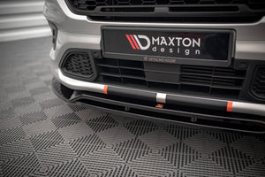 Maxton frontsplitter til Ford Transit Custom ST-Line Mk1 Facelift – blank sort – billede 3 af 5