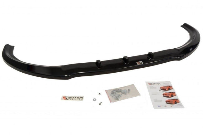 Maxton frontsplitter til Ford Transit Mk8 – blank sort – billede 2 af 3
