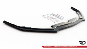 Maxton frontsplitter til Honda Accord Mk8 (CU Series) Facelift – blank sort – billede 5 af 6