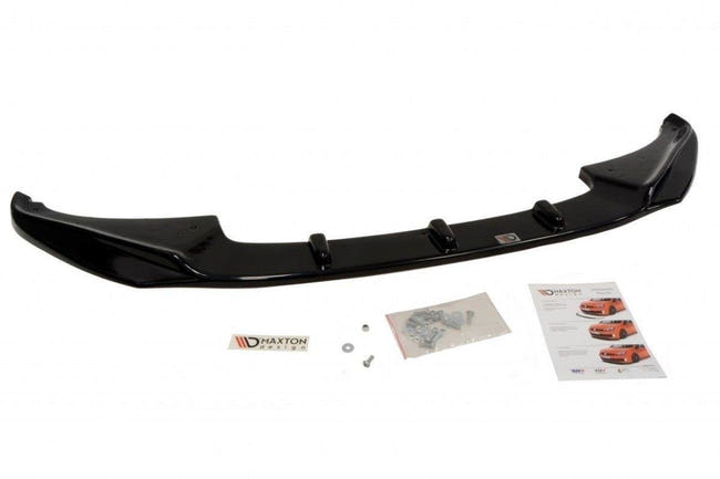 Maxton frontsplitter til Honda Civic Mk8 (Facelift) – blank sort – billede 2 af 3