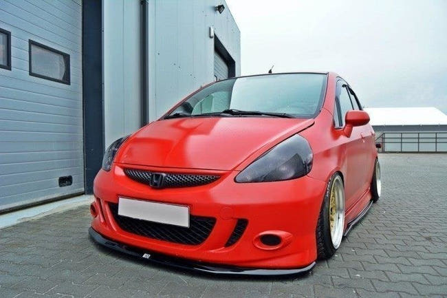 Maxton Front Splitter V.1 Honda Jazz Mk1 - Gloss Black